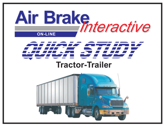 Quick Study Tractor-Trailer (QS-TT-Online)