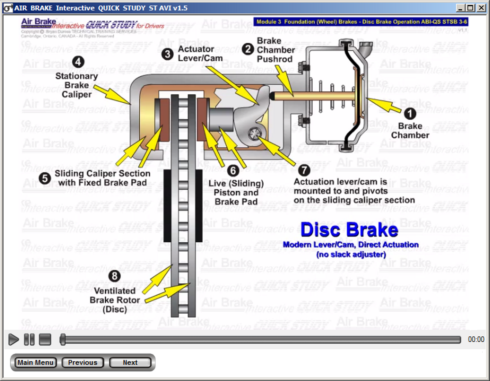 QUICK STUDY Straight Truck & Bus (QSST) Air Brake Interactive
